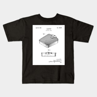 Bathroom Scale Patent - Housewarming Bathroom Art - White Kids T-Shirt